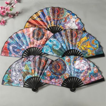 eventail chinois collection motifs zodiaque