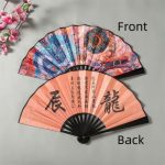 Éventail Motif Manga Japonais Original