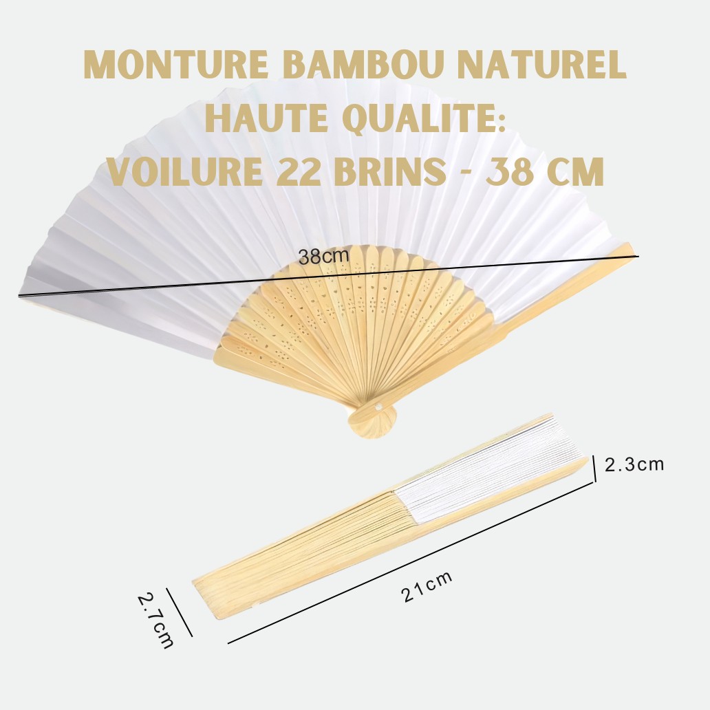 eventail a colorier par lot