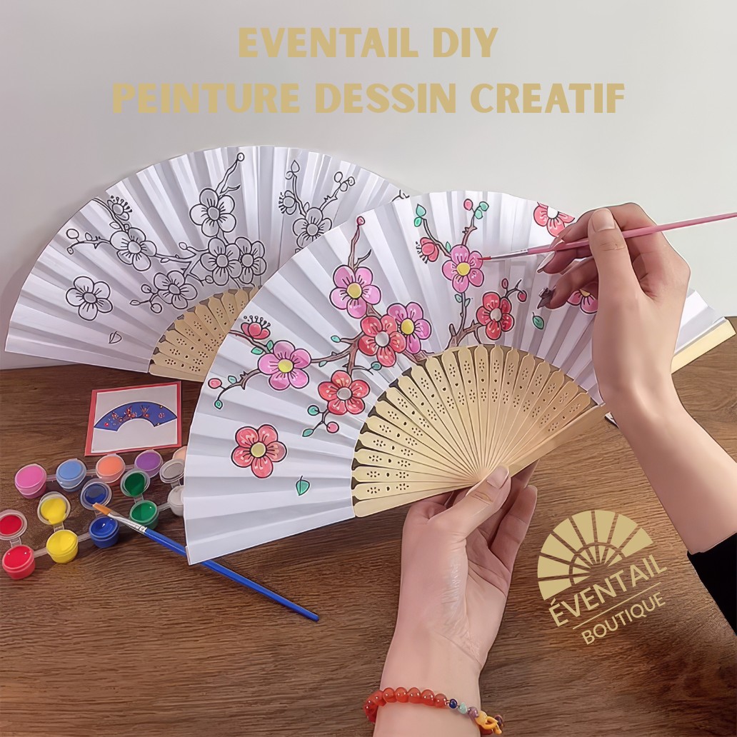 eventail a peindre