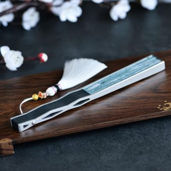 eventail japonais luxe grue du japon