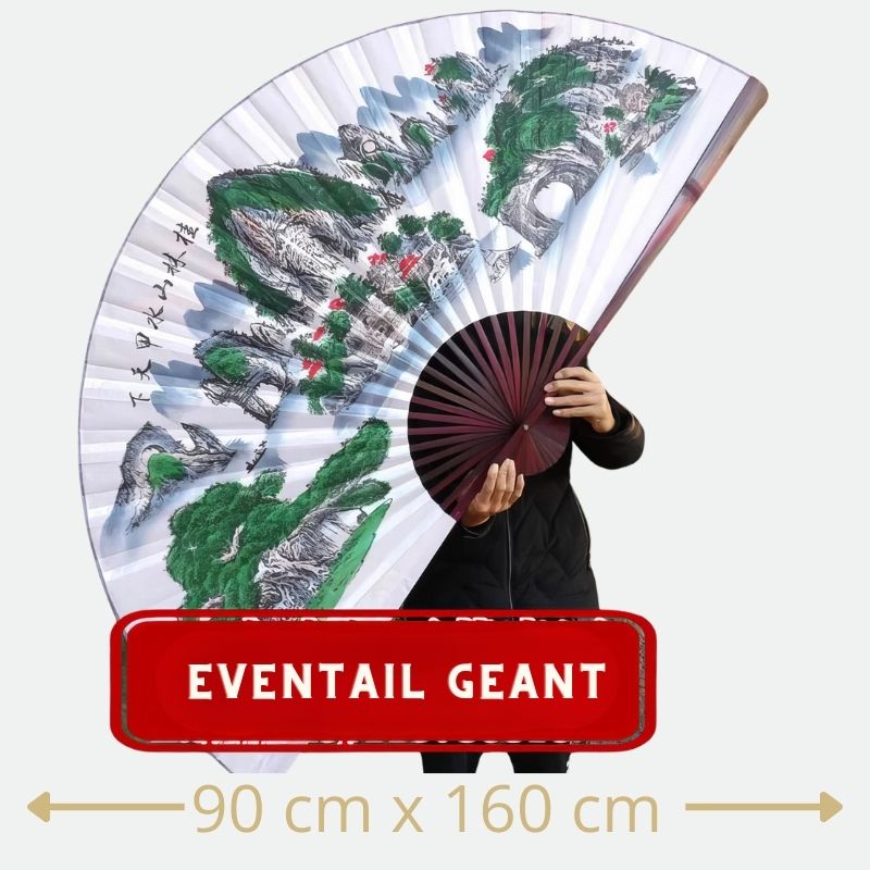 eventail mural baie dalong eventail geant