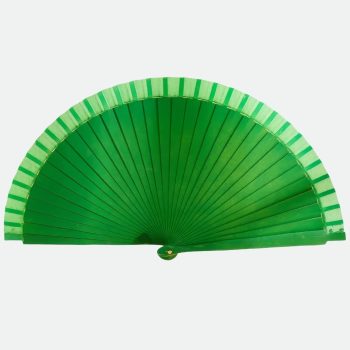 eventail espagnol abanico vert
